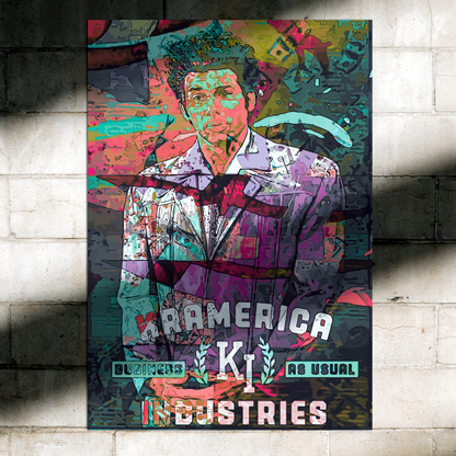 Cosmo Kramer Metal Poster