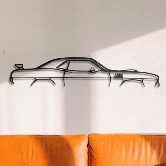 Plymouth Cuda מתכת קיר אמנות