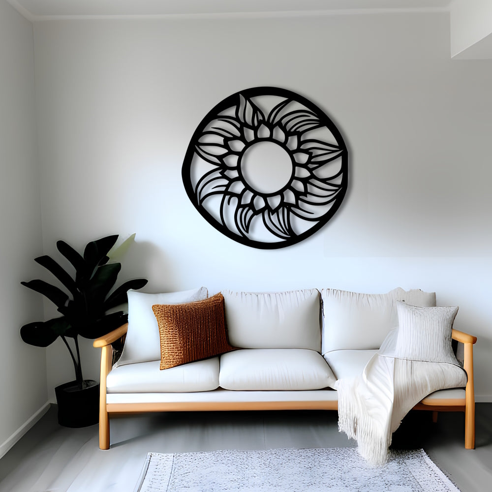 Sunflower Metal Wall Art